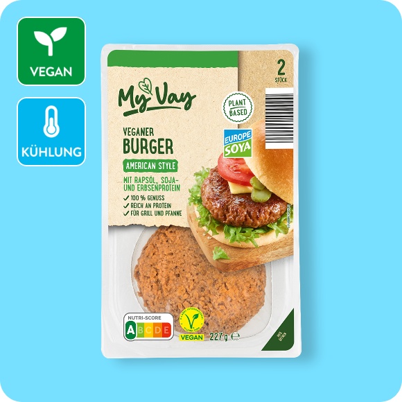 Veganer Burger