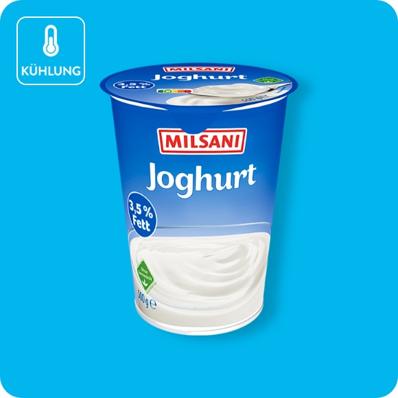 Joghurt, 3,5 % Fett