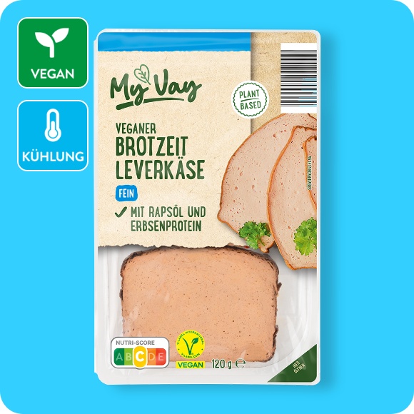 Veganes Leverkäse-Sortiment