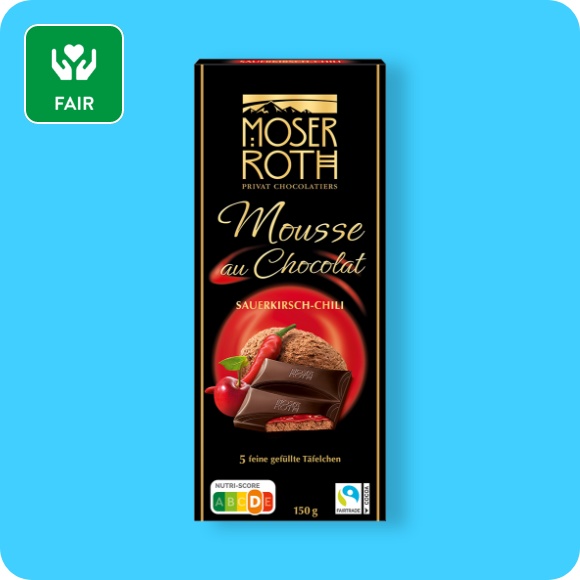 Schokolade „Mousse au Chocolat“