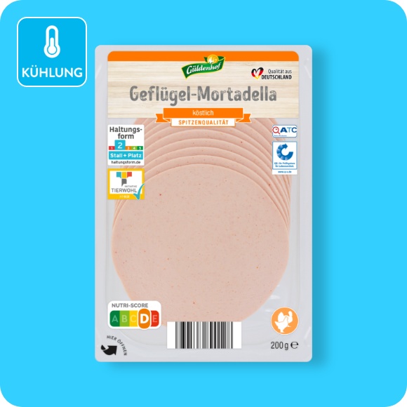 Geflügel-Frischwurst-Aufschnitt