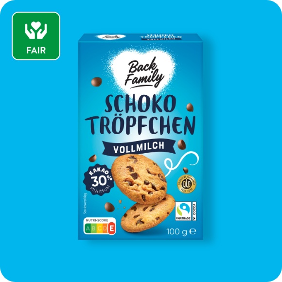 Schoko-Tröpfchen oder -Chunks