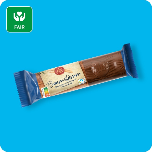 Nougat-Baumstamm