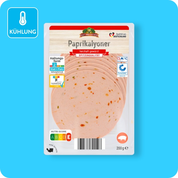 Frischwurst-Aufschnitt