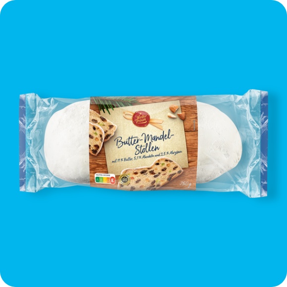 Butter-Mandel-Stollen