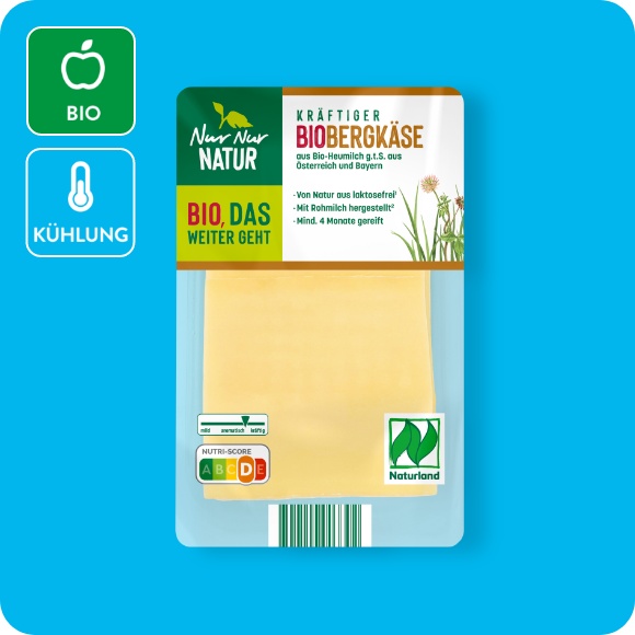 Bio-Heumilch-Käsescheiben