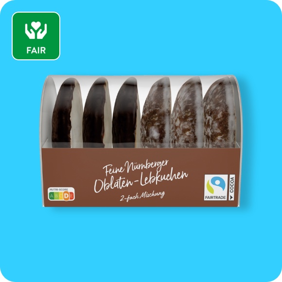 Feine Nürnberger Oblaten-Lebkuchen