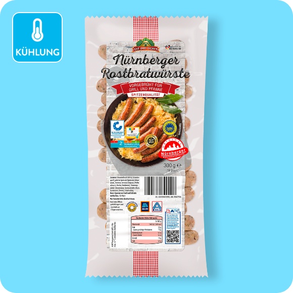 Nürnberger Rostbratwürste