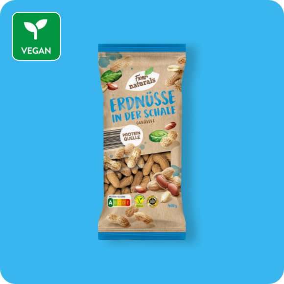 Erdnüsse in der Schale