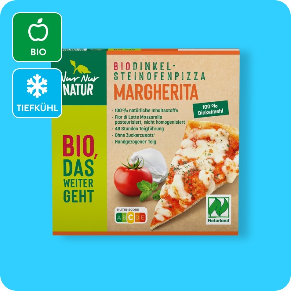 Bio-Dinkel-Steinofenpizza