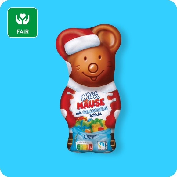 Milch-Mäuse-Weihnachtsmaus