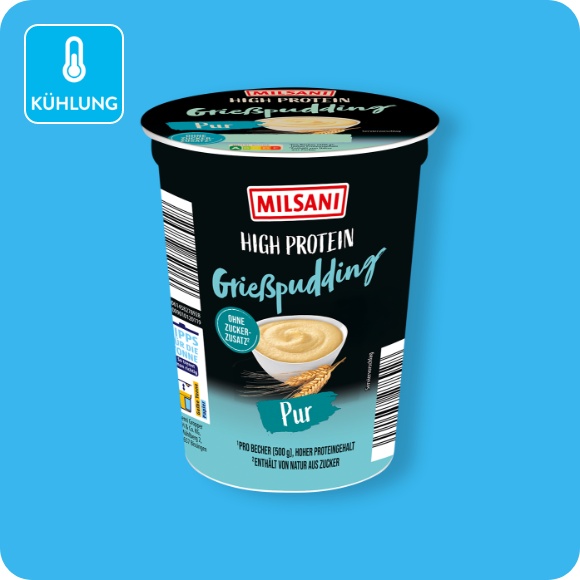 High-Protein-Grießpudding