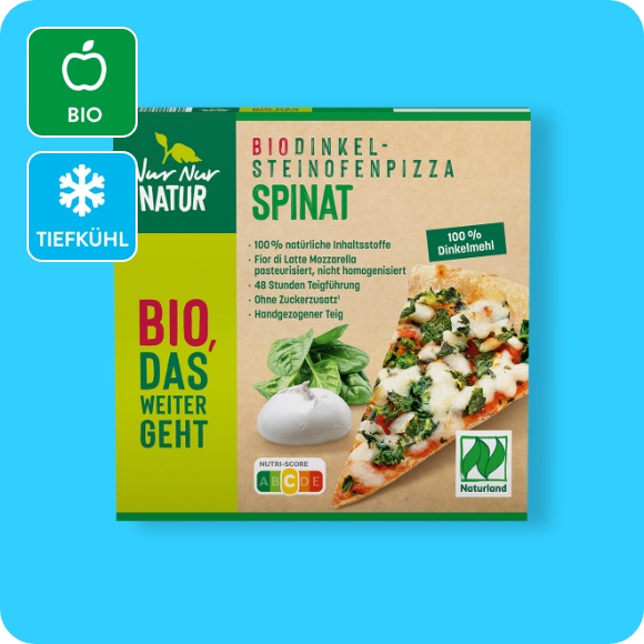 Bio-Dinkel-Steinofenpizza