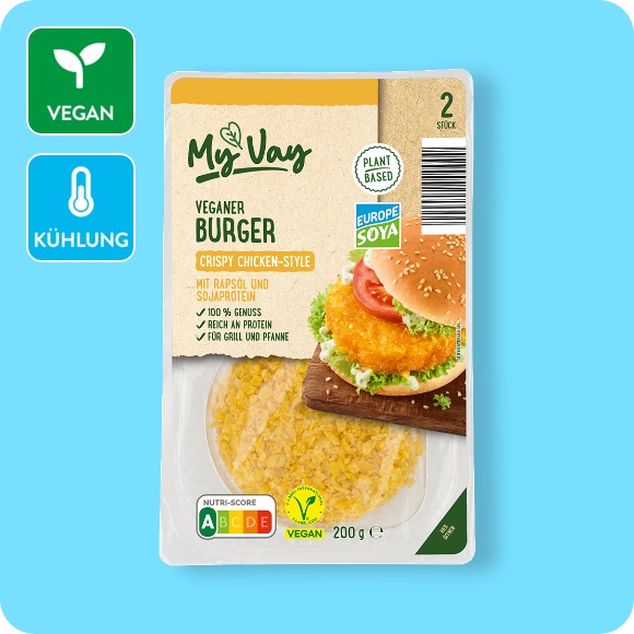 Veganer Burger
