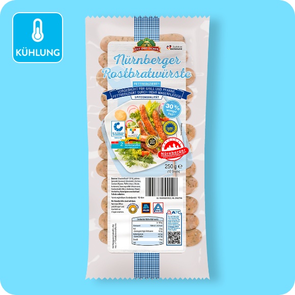Nürnberger Rostbratwürste