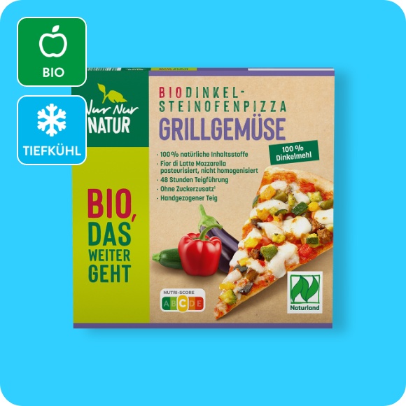 Bio-Dinkel-Steinofenpizza