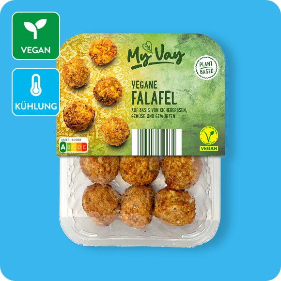 Vegane Falafel oder Gemüsebällchen