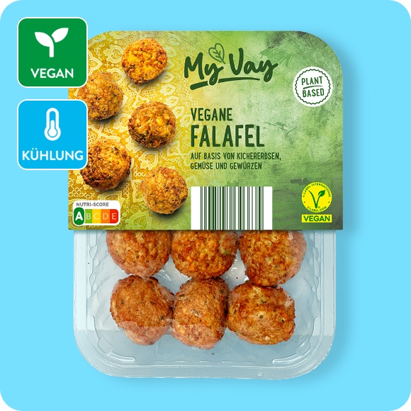 Vegane Falafel oder Gemüsebällchen