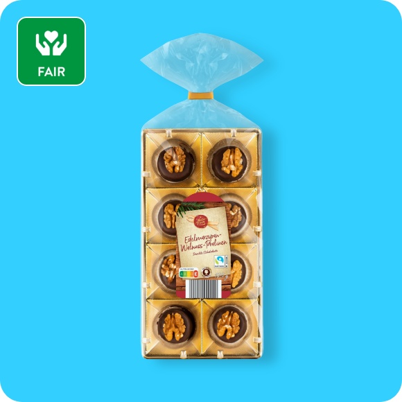 Edelmarzipan-Walnuss-Pralinen