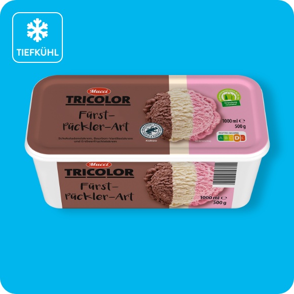 Eisschale Tricolor