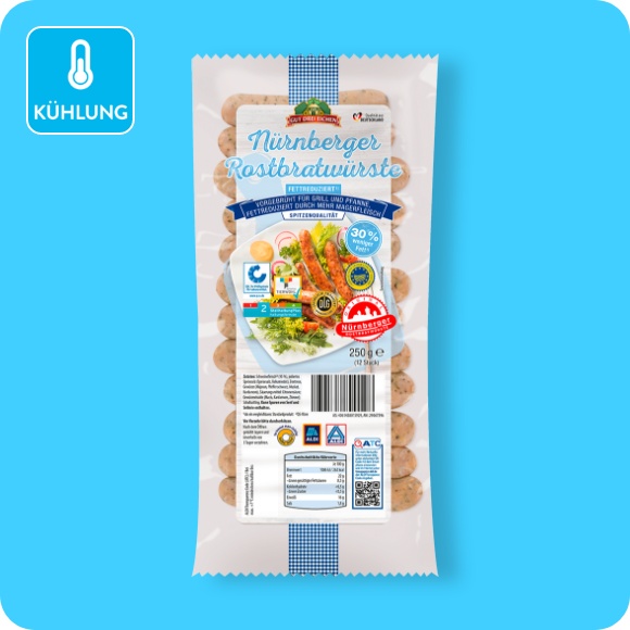 Nürnberger Rostbratwürste