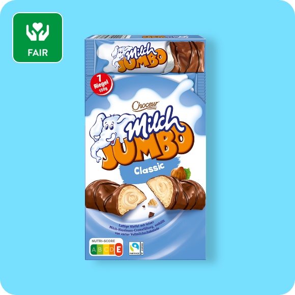 Milch-Jumbo-Riegel