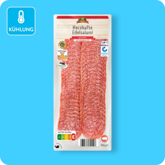 Herzhafte Edelsalami