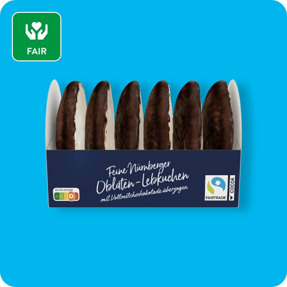 Feine Nürnberger Oblaten-Lebkuchen