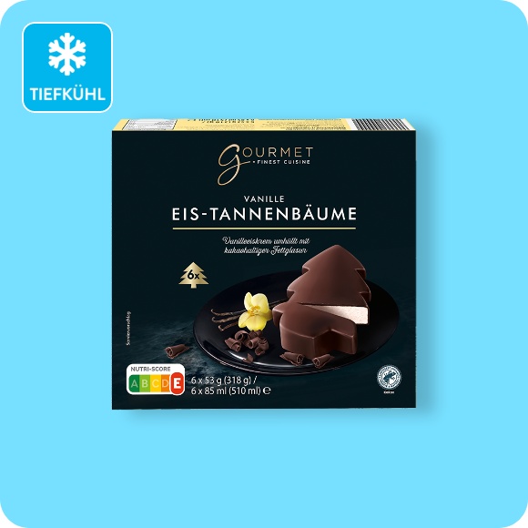 Eis-Tannenbäume