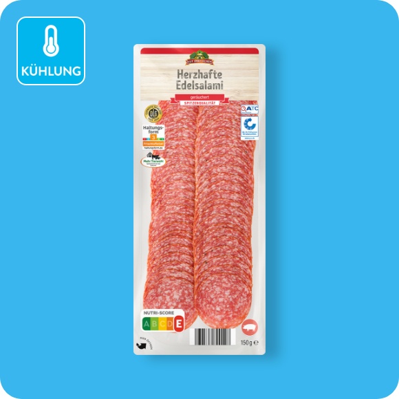 Herzhafte Edelsalami