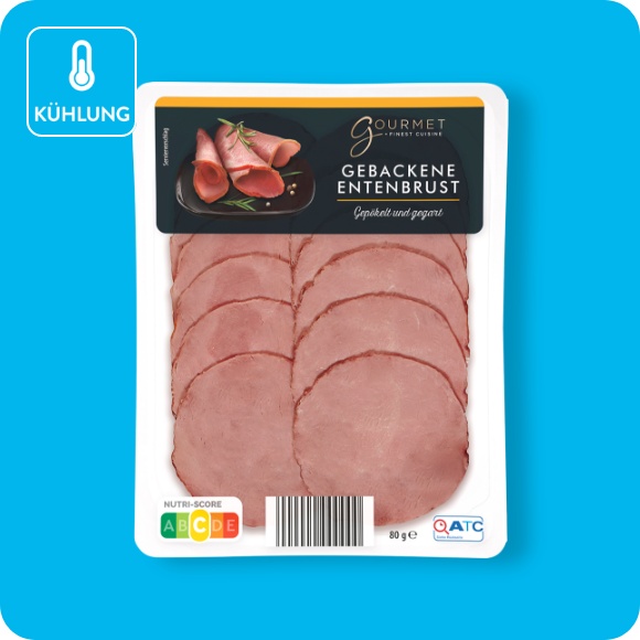 Gebackene Entenbrust