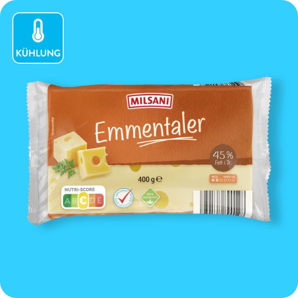 Emmentaler am Stück