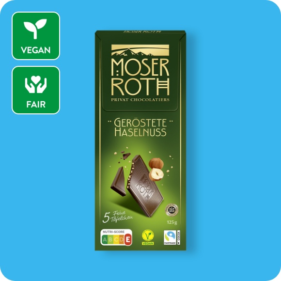 Frucht-/Nussschokolade oder Spezialität