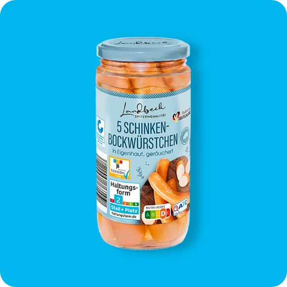 Schinken-Bockwürstchen