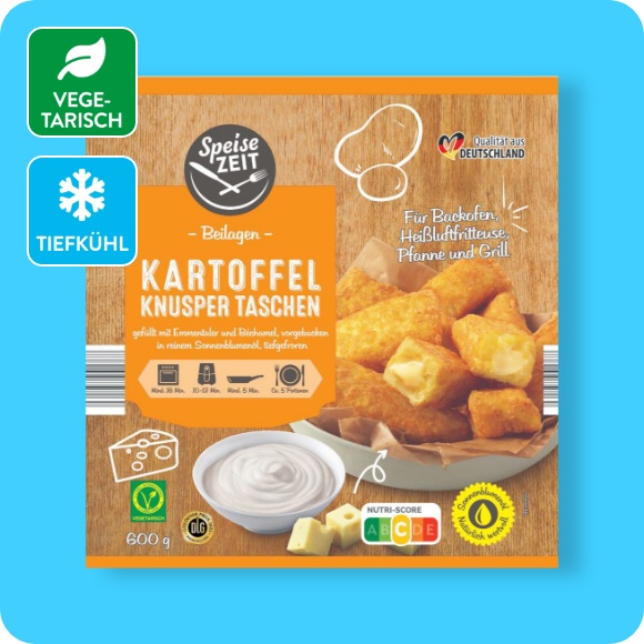 Kartoffel-Knuspertaschen
