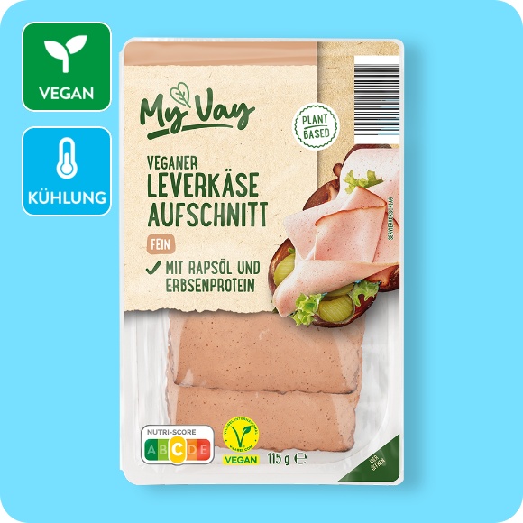 Veganes Leverkäse-Sortiment