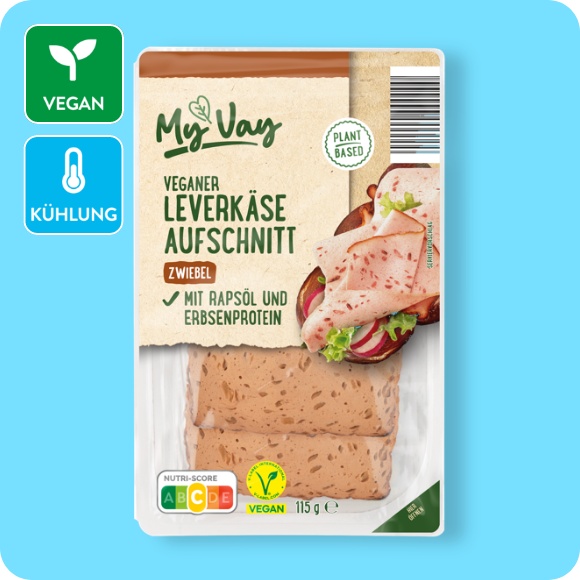 Veganes Leverkäse-Sortiment