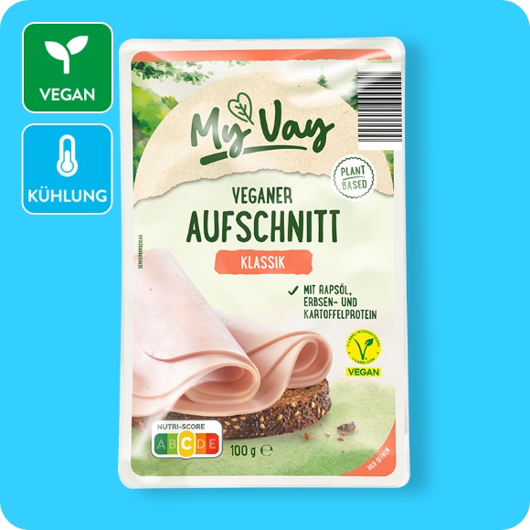 Veganer Aufschnitt