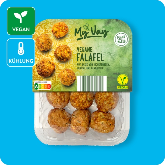 Vegane Falafel oder Gemüsebällchen