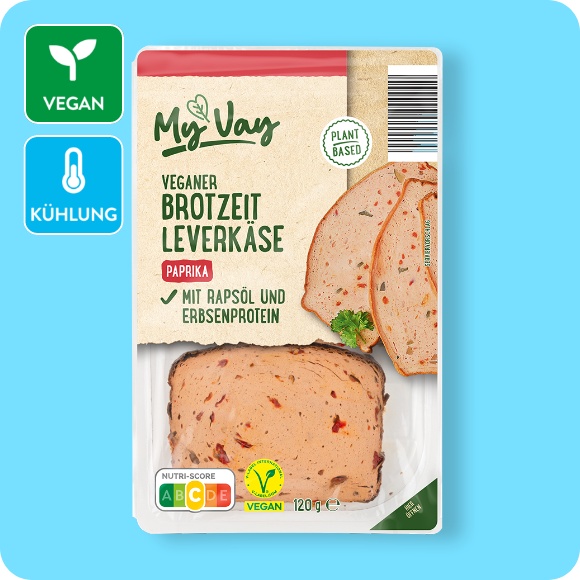 Veganes Leverkäse-Sortiment