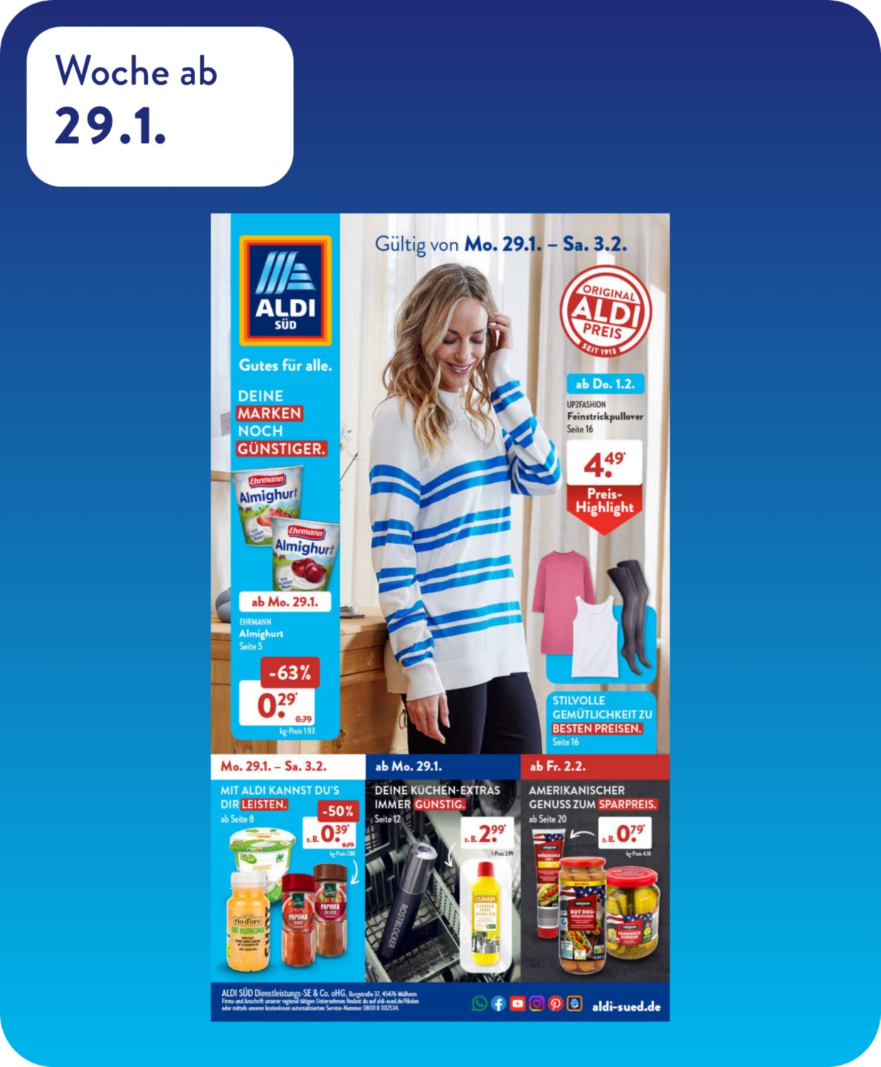 ALDI SÜD Gutes für alle Lebensmittel günstig kaufen
