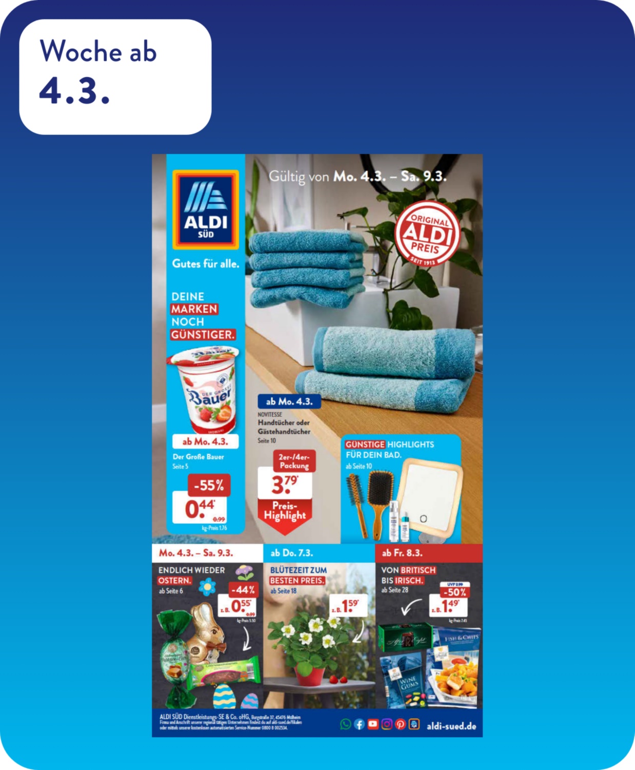 ALDI SÜD – Gutes für alle | Lebensmittel günstig kaufen
