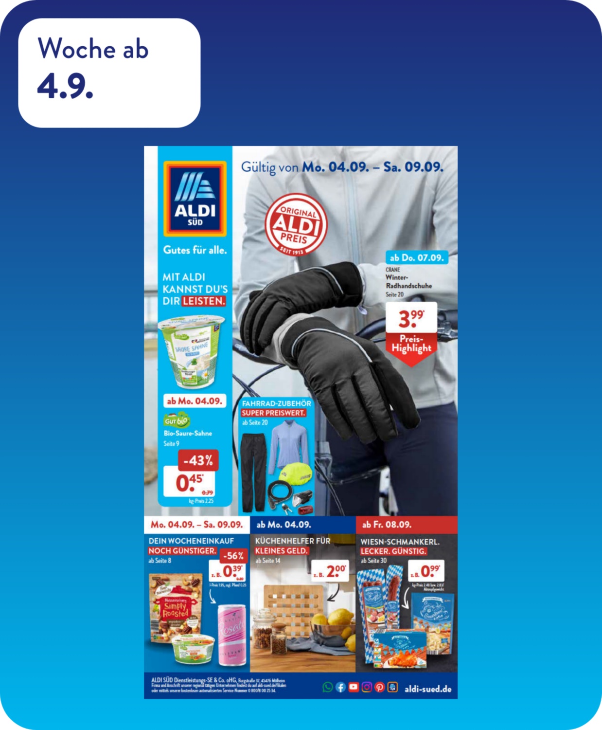 ALDI SÜD Gutes für alle Lebensmittel günstig kaufen