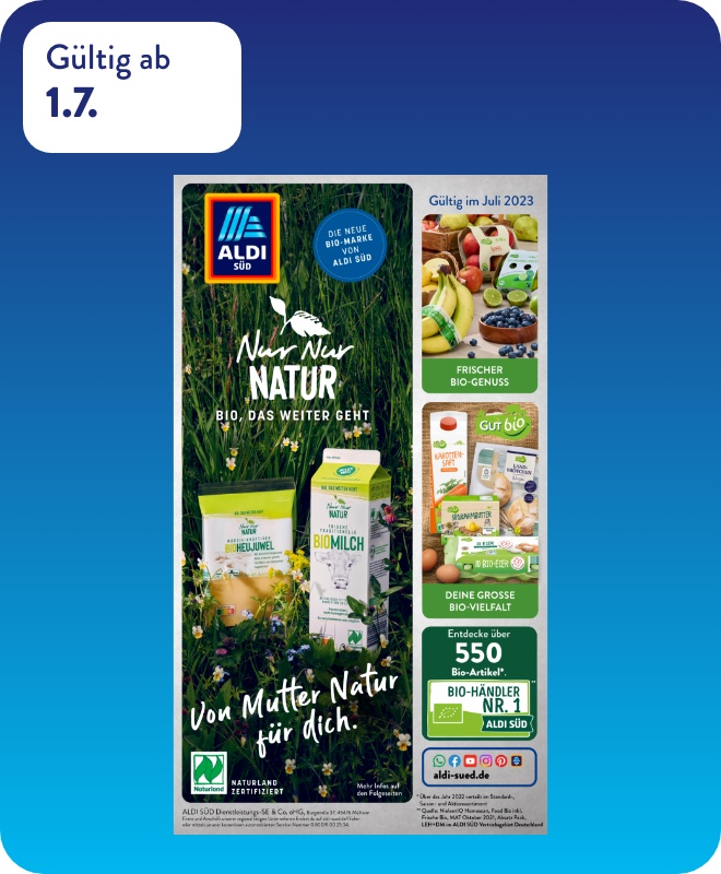 ALDI SÜD Gutes für alle Lebensmittel günstig kaufen