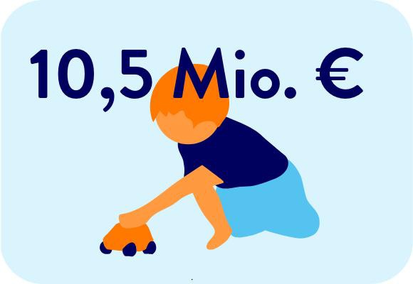 Kind spielt mit einem Spielzeugauto.