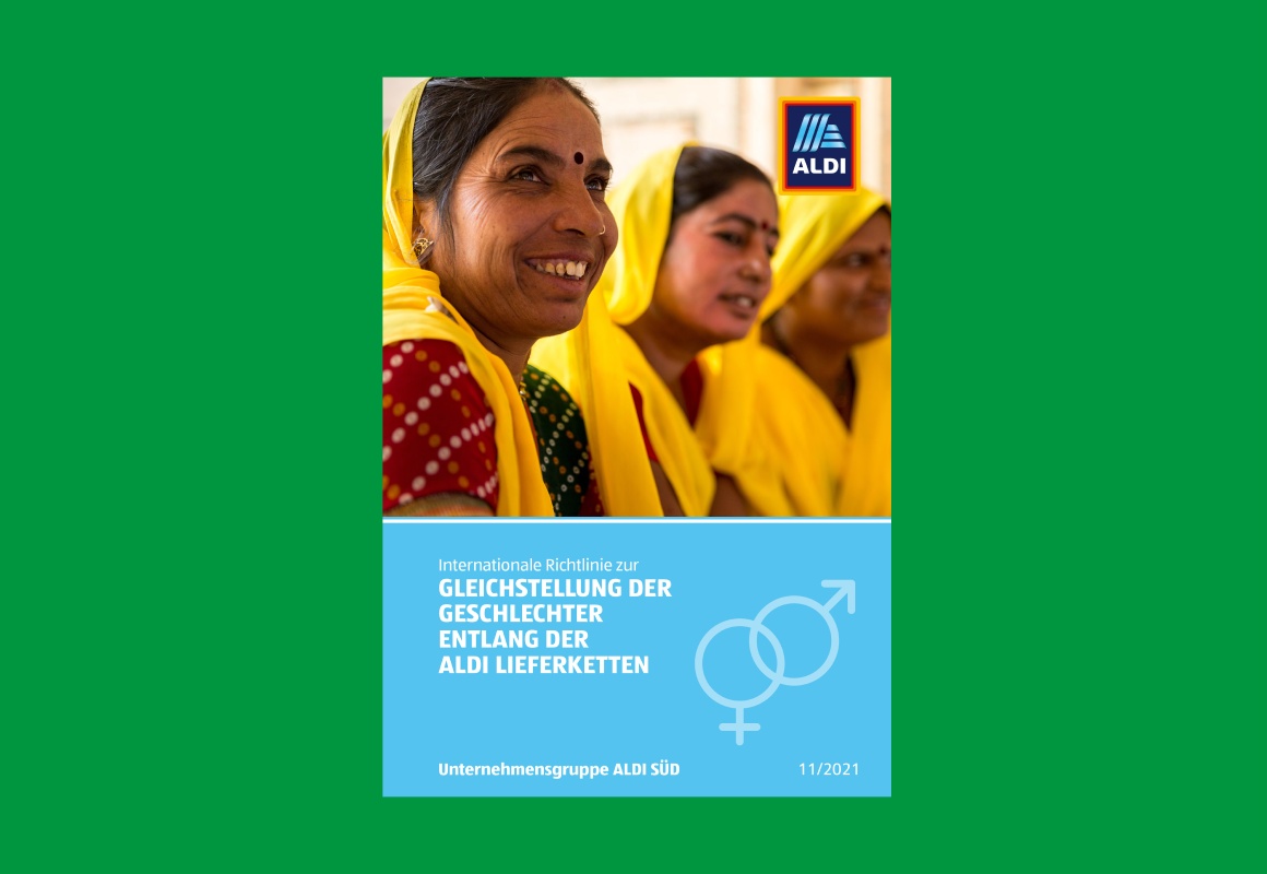 Deckblatt der Richtlinie zur Gleichstellung der Geschlechter.