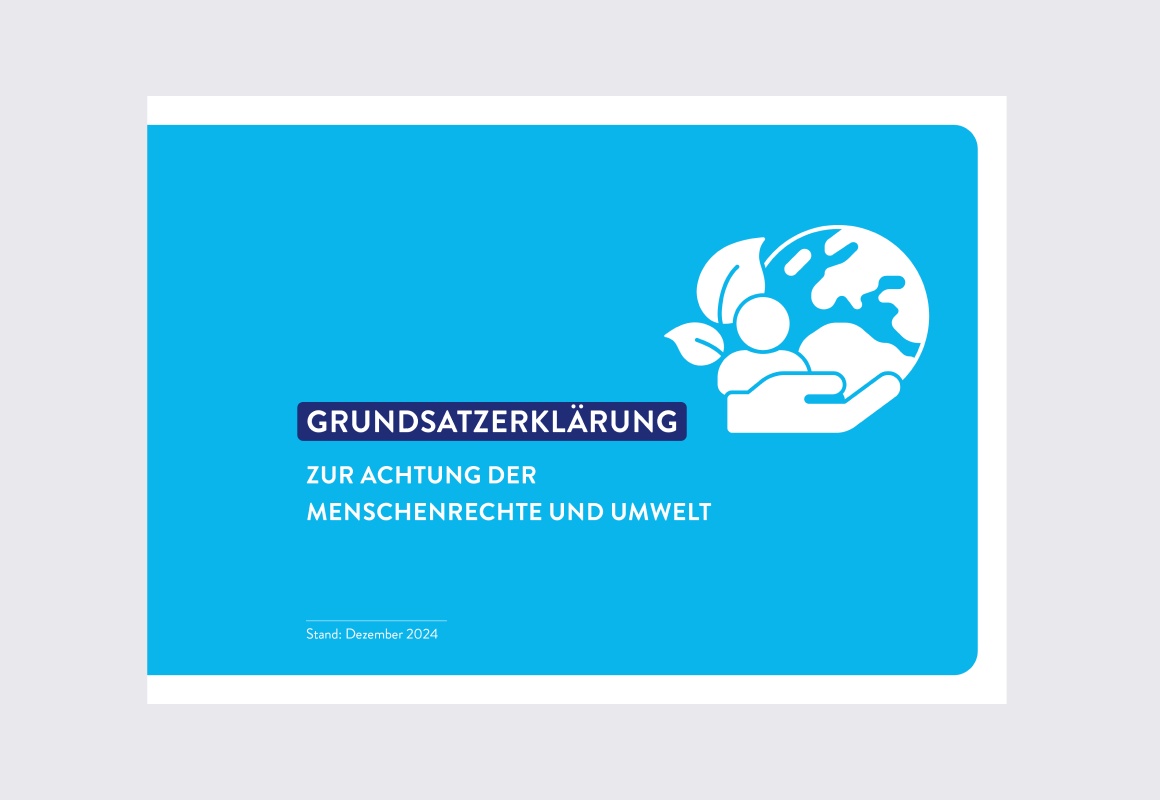 Cover der ALDI SÜD Grundsatzerklärung.