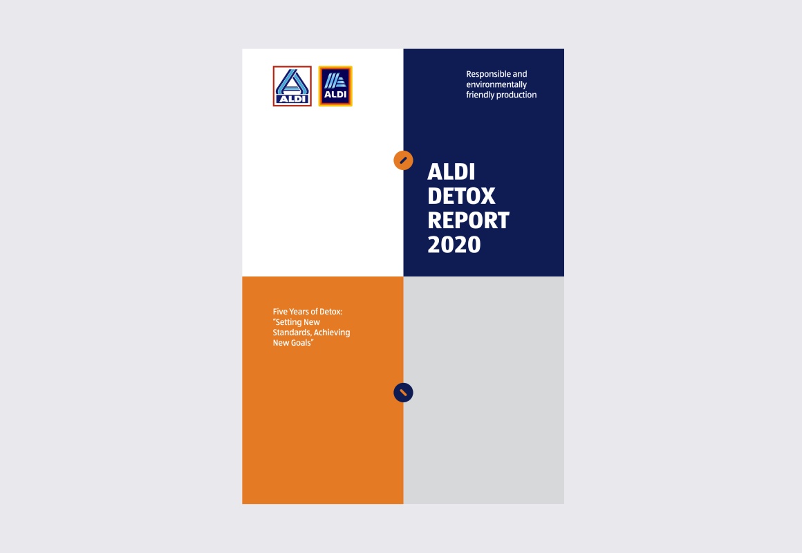 Cover des ALDI SÜD Detox Commitments.