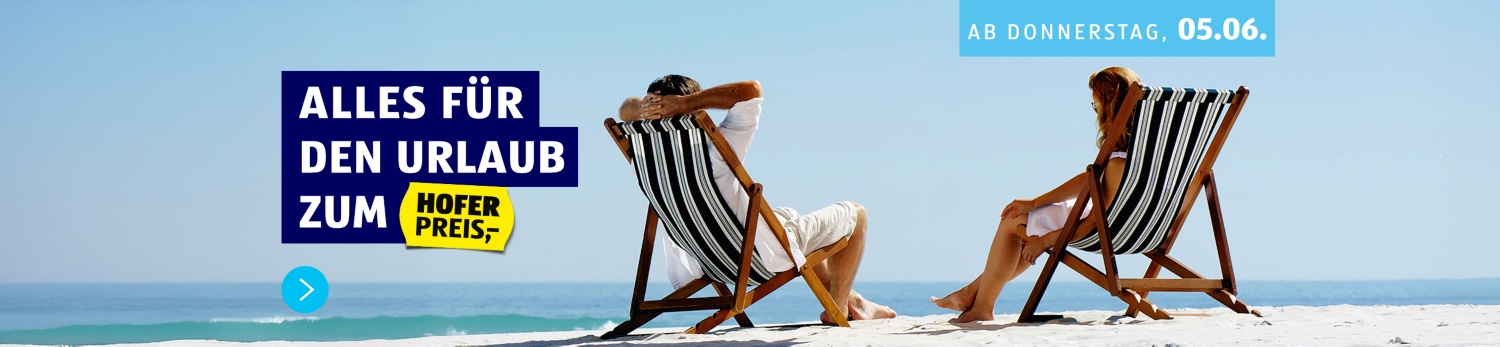 Alles für den Urlaub