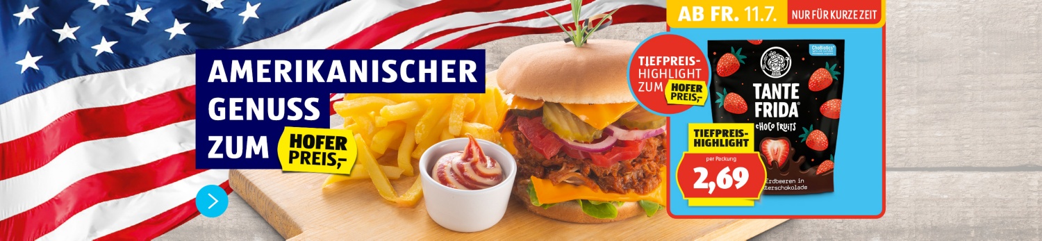 Amerikanische Angebote - ab 11.7.